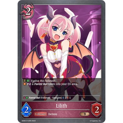 Lilith - SD05 - Eternal Covenant - Big Orbit Cards Lilith - SD05 - Eternal Covenant - Big Orbit Cards
