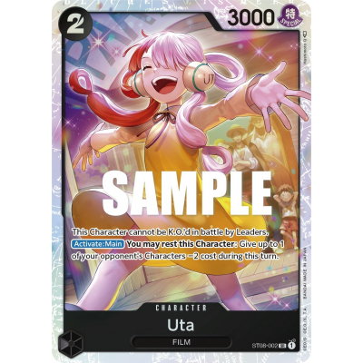 Uta (Foil) - One Piece Card Game - Big Orbit Cards Uta (Foil) - One Piece Card Game - Big Orbit Cards