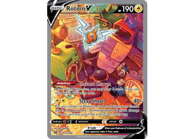 Pokemon Rotom V top ( Alternate full Art )