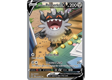 Pokemon Galarian Perrserker V high quality Alternate Art