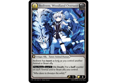 Sell Bedivere, Woodland Overseer (Foil) - Big Orbit Cards