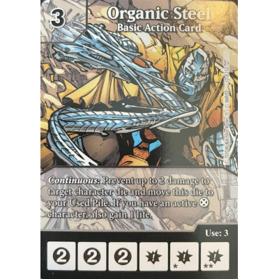 Organic Steel - Basic Action Card (Foil) - Big Orbit Cards Organic Steel - Basic Action Card (Foil) - Big Orbit Cards