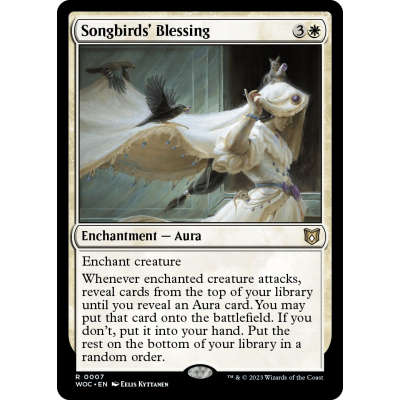 Songbirds' Blessing - Magic the Gathering - Big Orbit Cards Songbirds' Blessing - Magic the Gathering - Big Orbit Cards