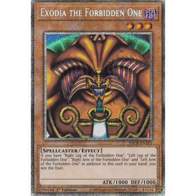 Exodia The Forbidden One Bandai Edition orica custom card -  Portugal