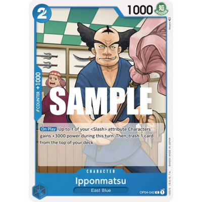 ONE PIECE CARD GAME OP04-067 C Miss Merry Christmas (Drophy)