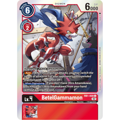 BetelGammamon - RB1 - Resurgence Booster - Big Orbit Cards BetelGammamon - RB1 - Resurgence Booster - Big Orbit Cards