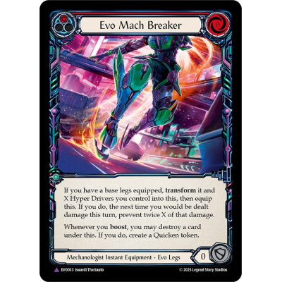 Evo Mach Breaker (Marvel) (Cold Foil) (1st - Big Orbit Cards