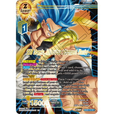 DRAGON BALL SUPER CARD GAME FR - Gogeta SSB Assaut de Fusion BT6