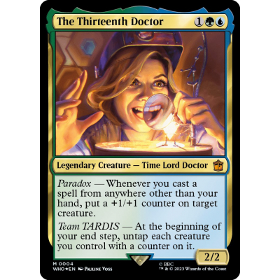 The Thirteenth Doctor (Foil) - Big Orbit Cards The Thirteenth Doctor (Foil) - Big Orbit Cards