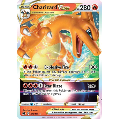 Pokemon Charizard VSTAR Secret popular Rare