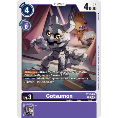 Gotsumon - Digimon Card Game - Big Orbit Cards Gotsumon - Digimon Card Game - Big Orbit Cards