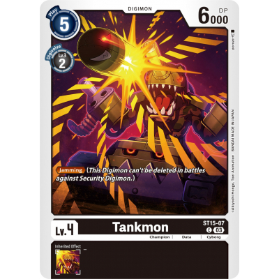 Tankmon (Prerelease) - Prerelease - Big Orbit Cards Tankmon (Prerelease) - Prerelease - Big Orbit Cards