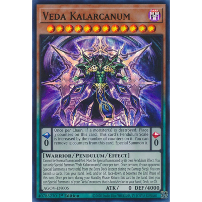 Veda Kalarcanum - Super Rare (1st Edition) - Big Orbit Cards Veda Kalarcanum - Super Rare (1st Edition) - Big Orbit Cards