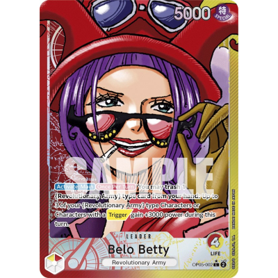 Belo Betty (002) (Alternate Art) (Foil) - Big Orbit Cards Belo Betty (002) (Alternate Art) (Foil) - Big Orbit Cards