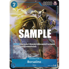 Borsalino Alternate Art Foil Big Orbit Cards