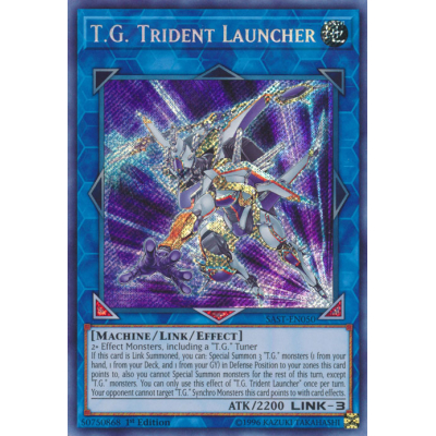 T.G. Trident Launcher - Super Rare - Big Orbit Cards T.G. Trident Launcher - Super Rare - Big Orbit Cards