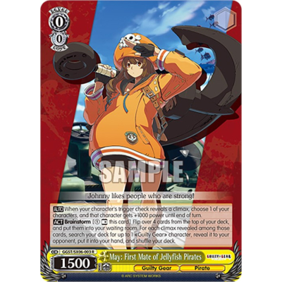 May: First Mate of Jellyfish Pirates - Big Orbit Cards May: First Mate of Jellyfish Pirates - Big Orbit Cards