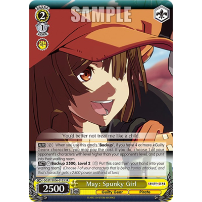 May: Spunky Girl - SR - Weiss Schwarz - Big Orbit Cards May: Spunky Girl - SR - Weiss Schwarz - Big Orbit Cards