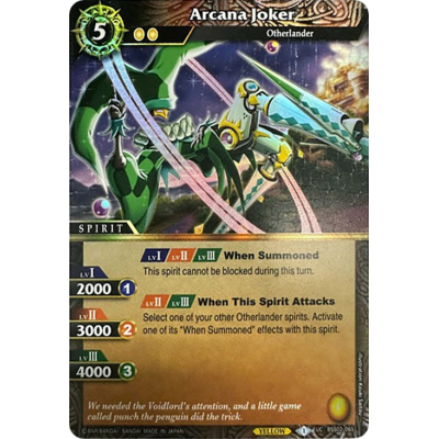 Arcana Joker (Foil) (Box Topper) - Big Orbit Cards Arcana Joker (Foil) (Box Topper) - Big Orbit Cards
