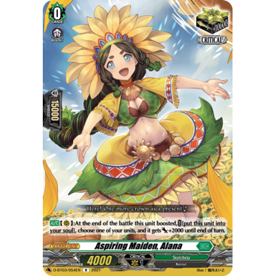 Aspiring Maiden, Alana - D Series Promos - Big Orbit Cards