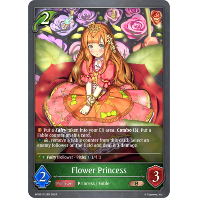 Flower Princess - Shadowverse: Evolve - Big Orbit Cards Flower Princess - Shadowverse: Evolve - Big Orbit Cards