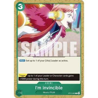 I'm invincible - ST11 - Uta - Big Orbit Cards I'm invincible - ST11 - Uta - Big Orbit Cards