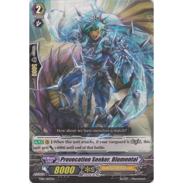 Provocation Seeker, Blumental - Big Orbit Cards Provocation Seeker, Blumental - Big Orbit Cards