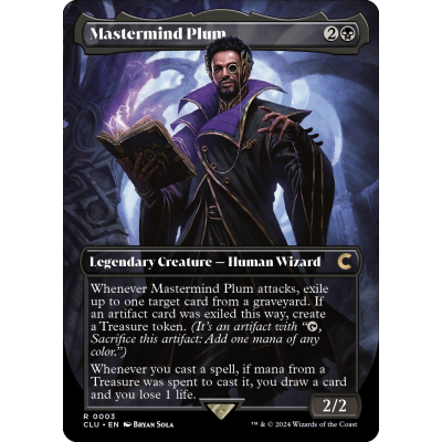 Mastermind Plum (Borderless) - Big Orbit Cards Mastermind Plum (Borderless) - Big Orbit Cards