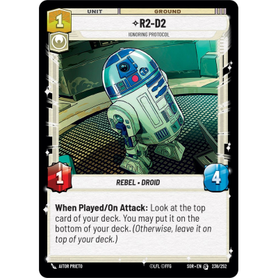 R2-D2 - Ignoring Protocol - Big Orbit Cards