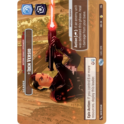 Iden Versio Inferno Squad Commander Big Orbit Cards