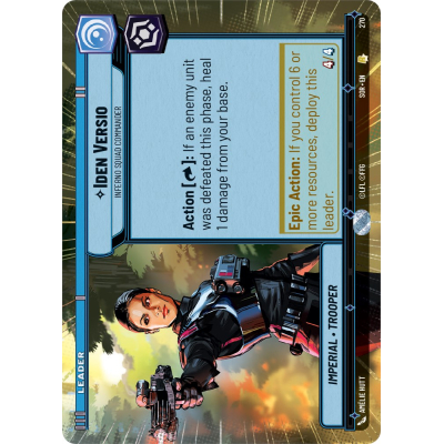 Sell Iden Versio Inferno Squad Commander Big Orbit Cards