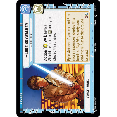 Luke Skywalker - Faithful Friend - Big Orbit Cards Luke Skywalker - Faithful Friend - Big Orbit Cards