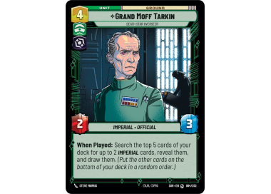 Sell Grand Moff Tarkin Death Star Overseer Big Orbit Cards