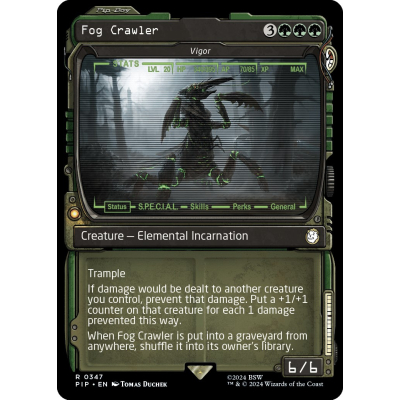 Sell Fog Crawler - Vigor (Showcase) (Foil) - Big Orbit Cards