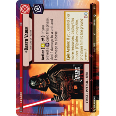 Darth Vader - Dark Lord of the Sith (Hyperspace) - Event - Promo Cards - Star Wars: Unlimited