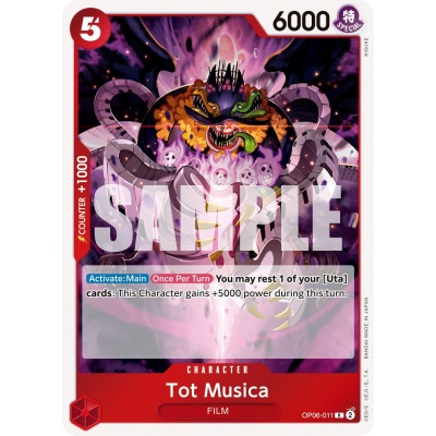 Tot Musica (Foil) - One Piece Card Game - Big Orbit Cards Tot Musica (Foil) - One Piece Card Game - Big Orbit Cards