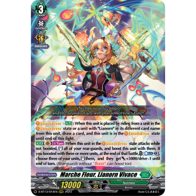 Marche Fleur, Lianorn Vivace - Big Orbit Cards Marche Fleur, Lianorn Vivace - Big Orbit Cards