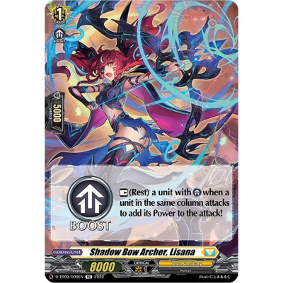Shadow Bow Archer, Lisana - Big Orbit Cards Shadow Bow Archer, Lisana - Big Orbit Cards