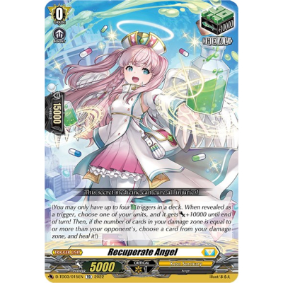 Recuperate Angel - Cardfight Vanguard - Big Orbit Cards Recuperate Angel - Cardfight Vanguard - Big Orbit Cards