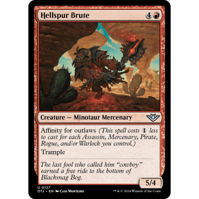 Sell Hellspur Brute - Magic the Gathering - Big Orbit Cards