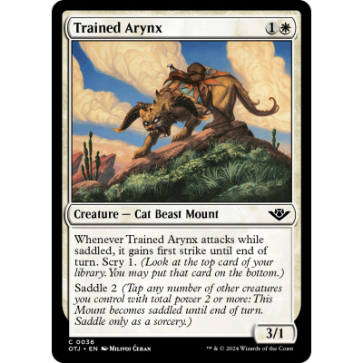 Sell Trained Arynx (Foil) - Magic the Gathering - Big Orbit Cards