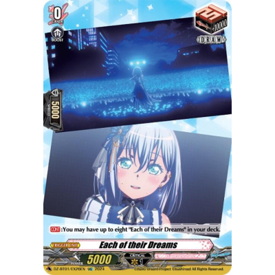 Each of their Dreams (26) - EXC - Big Orbit Cards Each of their Dreams (26) - EXC - Big Orbit Cards