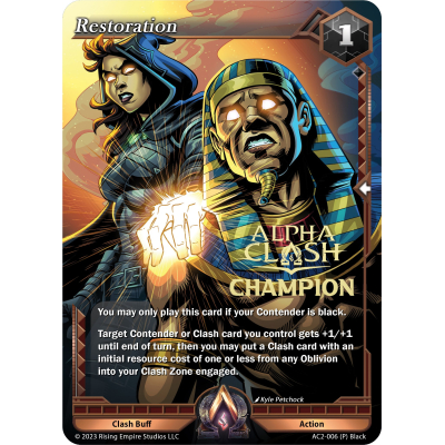 Restoration (Champion) (Foil) - Big Orbit Cards Restoration (Champion) (Foil) - Big Orbit Cards