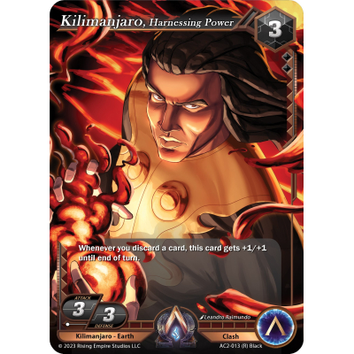 Kilimanjaro, Harnessing Power (Foil) - Big Orbit Cards Kilimanjaro, Harnessing Power (Foil) - Big Orbit Cards
