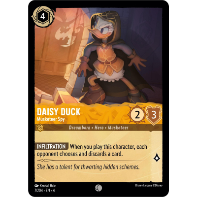 Daisy Duck - Musketeer Spy - Big Orbit Cards Daisy Duck - Musketeer Spy - Big Orbit Cards