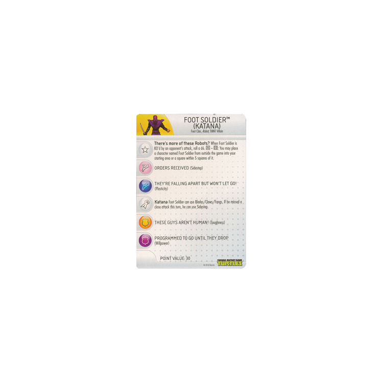 HeroClix - Teenage Mutant Ninja Turtles: - Big Orbit Cards HeroClix - Teenage Mutant Ninja Turtles: - Big Orbit Cards