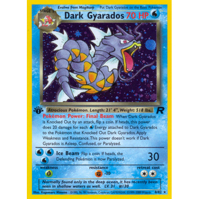 Pokemon Dark Gyarados shops