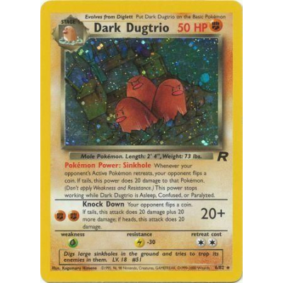 Holo Dark outlet Dugtrio