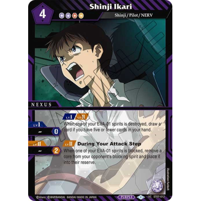 Neon Genesis Evangelion Shinji Ikari store Trading Cards