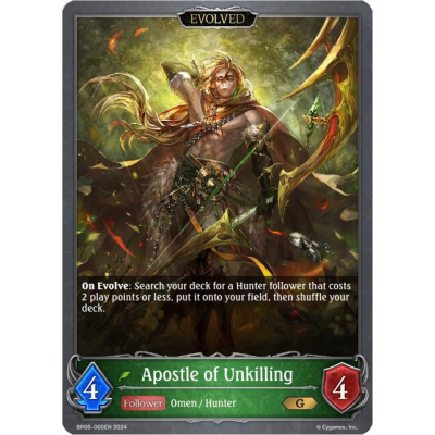 Apostle of Unkilling (Evolved) - Big Orbit Cards Apostle of Unkilling (Evolved) - Big Orbit Cards
